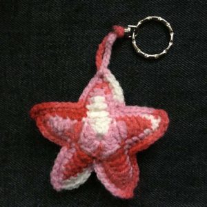 Porte-clés crochet étoile