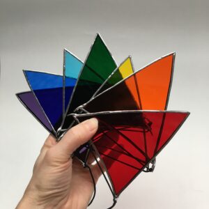 Guirlande Vitrail Tiffany – fanions rainbow