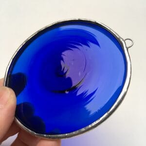 Cive-Pastille vitrail Tiffany – G8.5 – bleu cobalt