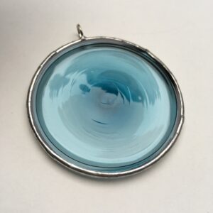 Cive-Pastille vitrail Tiffany – P6.5 – bleu pâle