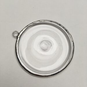 Cive-Pastille vitrail Tiffany – P6.5 – verre blanc